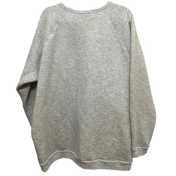Marine Layer Men's Sherpa Crew Pullover in Heather Grey Size XXL - Picture 4 of 10